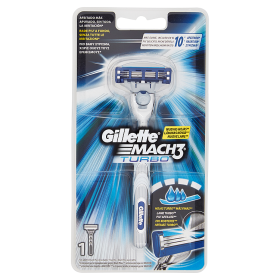 Image of Gillette Mach3 Turbo Rasoio 7702018405992