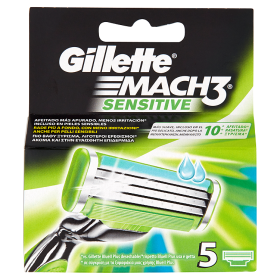 Image of Gillette Mach3 Sensitive 5 Ricariche 7702018406913