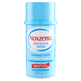 Image of Noxzema Protective Shave Shaving Foam Extra Fresh Menthol 300 ml 8002340014206