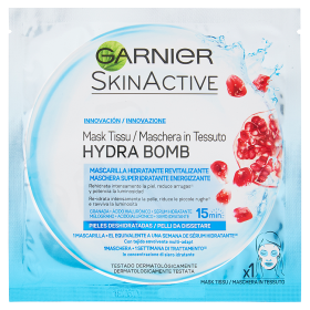 Image of Garnier SkinActive Hydra Bomb Maschera Super Idratante Energizzante per Pelli da Dissetare 1 pz 32 g 3600541943728