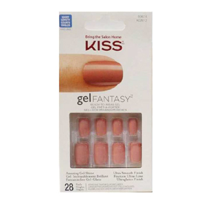 Image of Kiss Gel Fantasy - 28 Unghie Artificiali Colorate KGN12C 0731509606744