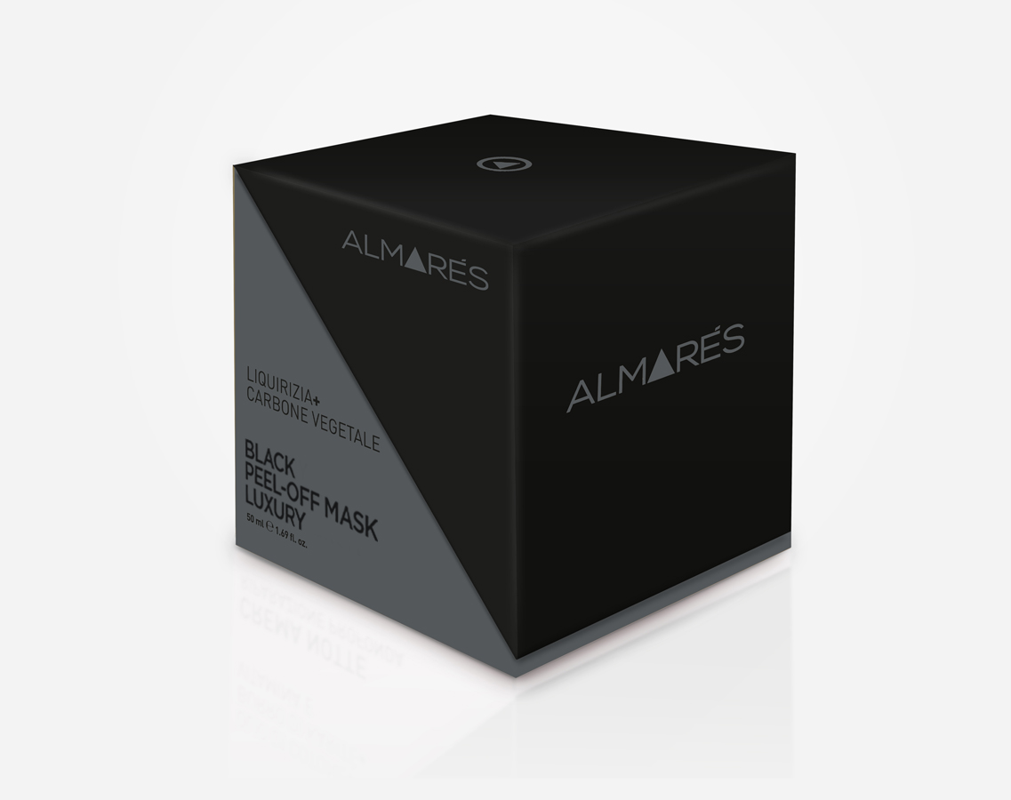Image of Almarés Black Peel-Off Mask Luxury Liquirizia + Carbone vegetale 8051566429042