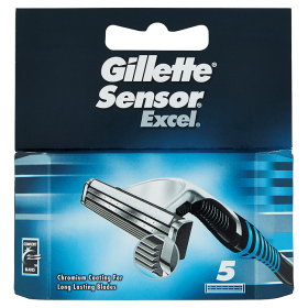 Image of Gillette Sensor Excel Bilama 5 Ricariche 7702018417964