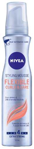 Image of Nivea Styling mousse Flexible Curls 150 ml 4005808261161