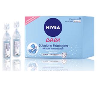 Image of Nivea Baby Soluzione Fisiologica Per L'Igiene Di Naso E Occhi Baby Confezione Da 24 Flaconcini 4005808805419