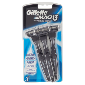Image of Gillette Mach3 Usa&Getta 3 Rasoi 7702018943609