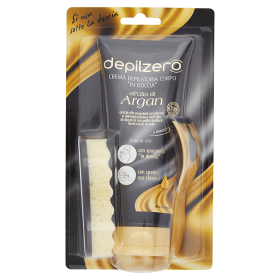 Image of Depilzero Crema Depilatoria Corpo ''in doccia'' all'olio di Argan 200 ml 8008970037110