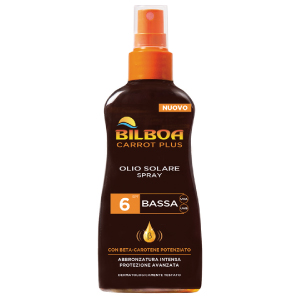 Image of Bilboa Carrot Plus Olio Solare Spray SPF 6 200 ml 8002410021141