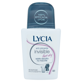 Image of Lycia Deodorante Invisible Fast Dry Roll On 50 Ml 8033828721033