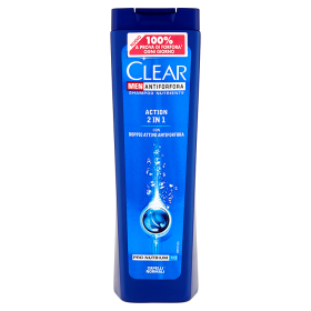 Image of Clear Men Antiforfora Shampoo Nutriente Action 2 in 1 Capelli Normali 250 ml 8712561505642