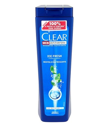 Image of Clear Men Antiforfora Shampoo Nutriente Ice Fresh Capelli Normali 250 ml 8712561505680