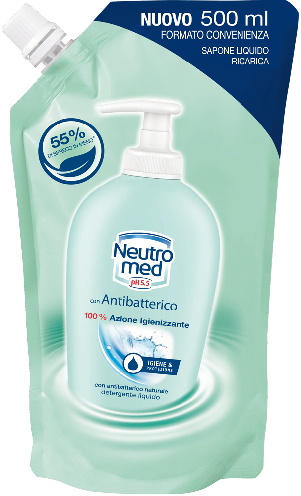 Image of Neutromed Antibatterico - Sapone Liquido Ricarica 500 ml 8015700157796