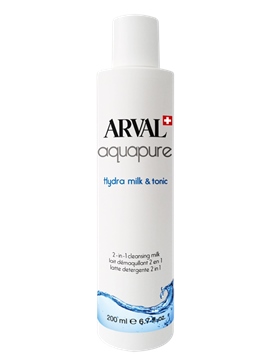 Image of Arval Aquapure Hydra Milk & Tonic - Latte Detergente 2 in 1 200 ml 8025935350046
