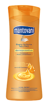 Image of Mantovani Bagnoschiuma Neutro 3 Oli 400 ml 8002340013513