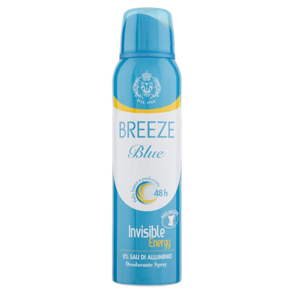 Image of Breeze Blue invisible - Deodorante Spray 48h 150 ml 8003510030170