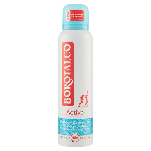 Image of Borotalco Deodorante active blue - spray 150 ml 8002410043518