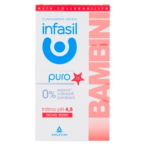Image of Infasil Detergente Intimo Puro Bambini pH 4,5 200 ml 8000036016329