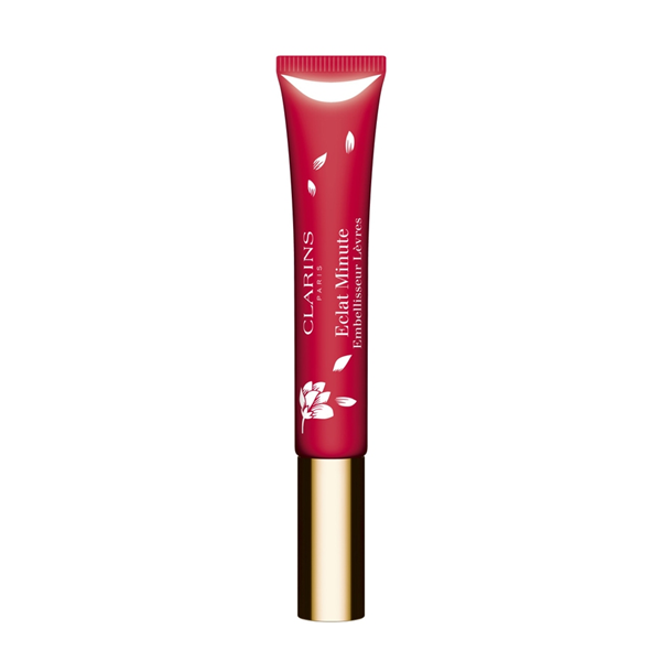 Image of Clarins Eclat Minute Embellisseur Lèvres - Gloss 12 Red Shimmer 3380810059441