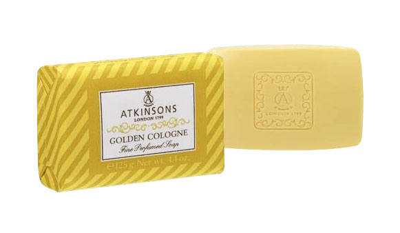 Image of Atkinsons Fine Perfumed Soaps Sapone Golden Cologne 125 gr 8000600002802