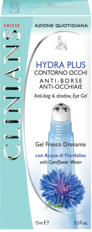 Image of Clinians Gel Fresco Contorno Occhi Azione Anti Borse E Anti Occhiaie Drenante Con Estratti Di Fiordaliso 15Ml 8012310008708