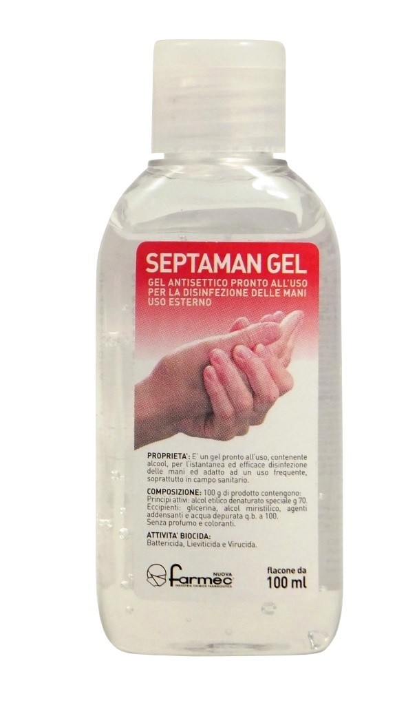 Image of Septaman Gel Mani disinfettante 100 ml 8033971608199