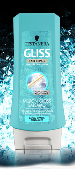 Image of Testanera Gliss Million Gloss - Balsamo 200 ml 8015700155464