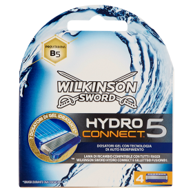 Image of Wilkinson Hydro Connect 5 Ricarica 4 pz 4027800202201
