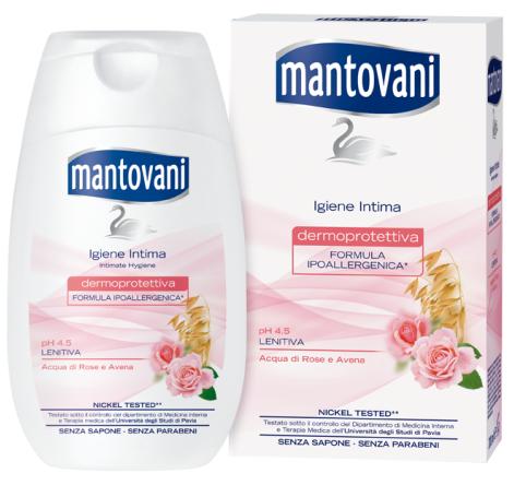 Image of Mantovani Igiene Intima Lenitiva pH 4.5 200 ml 8002340010406