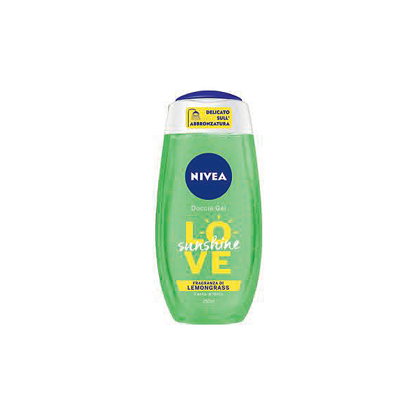 Image of Nivea Love Sunshine - Doccia Gel Lemongrass 250 ml 4005900517524