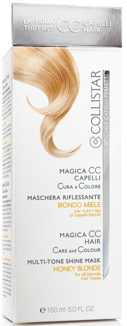 Image of Collistar Magica CC Capelli Maschera Riflessante Cura e Colora - Biondo Miele 150 ml 8015150292764