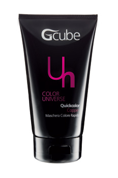 Image of Gcube Quickcolor - Maschera Colore Rapido 150 ml Copper 8054181910384