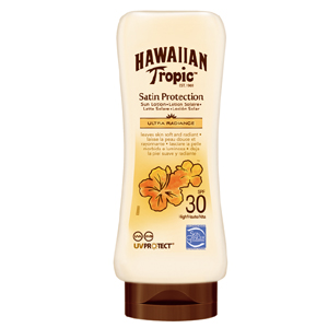 Image of Hawaiian Tropic Satin Protection Latte Solare SPF 30 180 ml 5099821001834