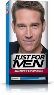 Image of Just for Men Shampoo Colorante Per Uomo Castano Naturale 5010934003553