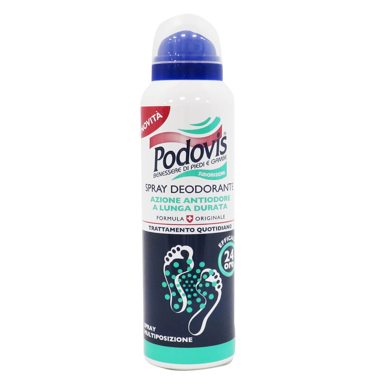 Image of Podovis Spray Deodorante Azione Antiodore 150 ml 8001365891274
