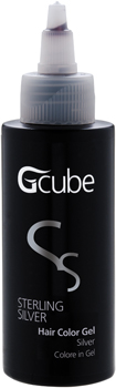 Image of Gcube Sterling Silver Hair Color Gel - Colore in Gel Silver 100 ml 8054181910162