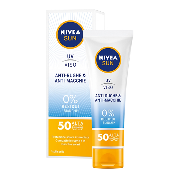 Image of Nivea Sun - UV Viso Anti-Rughe & Anti-Macchie SPF50 4005900478481