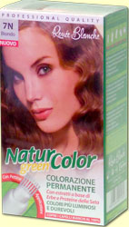 Image of Renée Blanche Tinta Per Capelli Colorazione Permanente Naturale Natur Color Green7 N Biondo 8006569001184