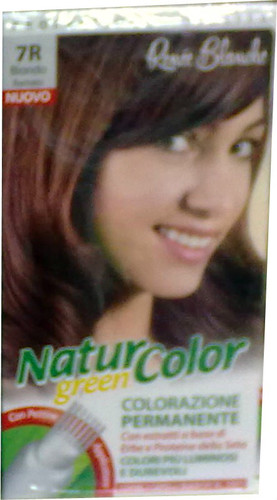 Image of Renée Blanche Tinta Per Capelli Colorazione Permanente Naturale Natur Color Green7 R Biondo Rame 8006569452498