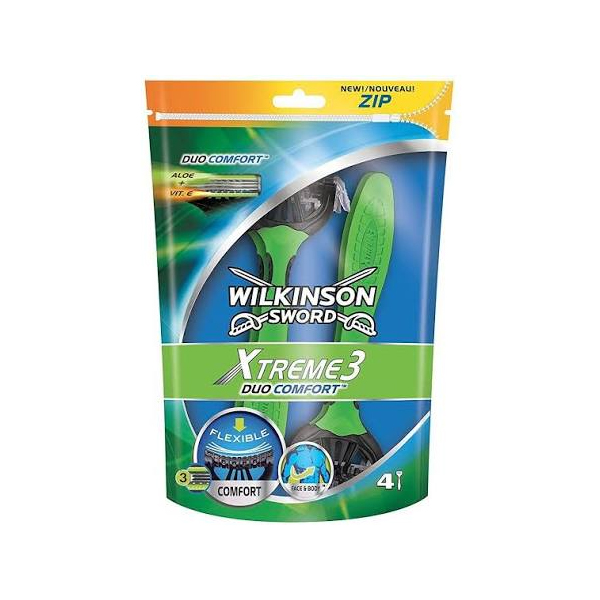 Image of Wilkinson Wilkinson Xtreme 3 duo Comfort 4 pz 4027800570300