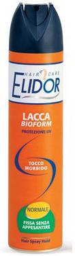 Image of Elidor Lacca Per Capelli Bioform Protezione Uv Fissaggio Normale 300 Ml 8000630072301