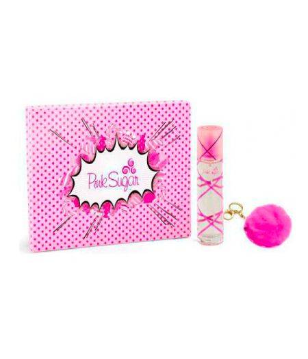 Cofanetto Pink Pop-Art - Eau de Toilette 50 ml + Portachiavi con Specchietto
