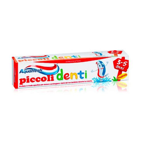 Aquafresh Dentifricio Per Bambini Piccoli Denti Dai 3 Ai 5 Anni 50