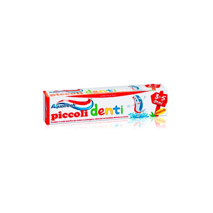 Aquafresh Dentifricio Per Bambini Piccoli Denti Dai 3 Ai 5 Anni 50 Ml -  Idea Bellezza