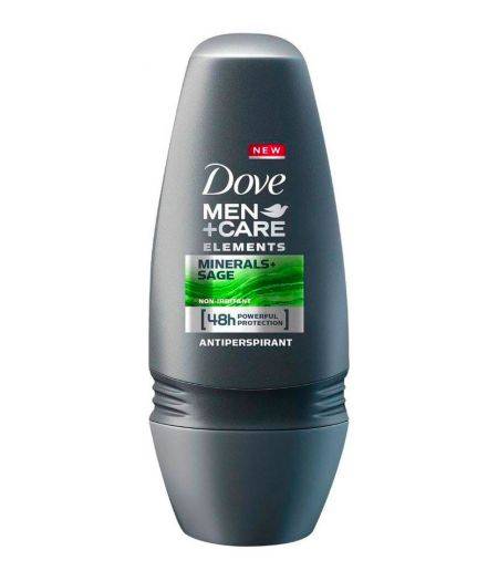 Men+Care Elements Mineral Powder & Sage Deodorante Roll-On 50 ml