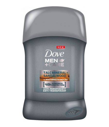 Men+Care Talc Mineral+Sandalwood Deodorante Stick 40 ml