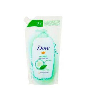 Sapone Liquido Go Fresh Touch Beauty Cream Wash Cucumber & Green Tea Fragrance Ricarica 500 ml