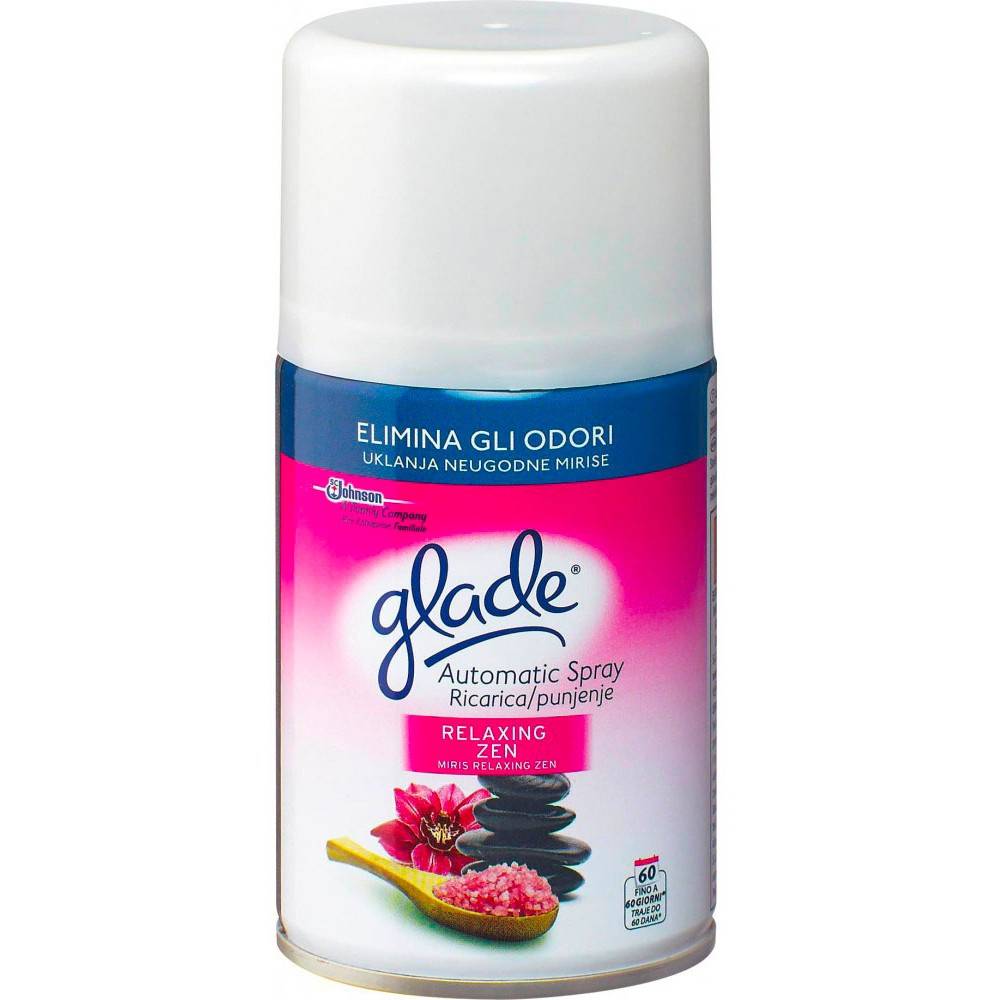 Glade Automatic Spray - Ricarica Deodorante Ambiente Relaxing Zen - Idea  Bellezza