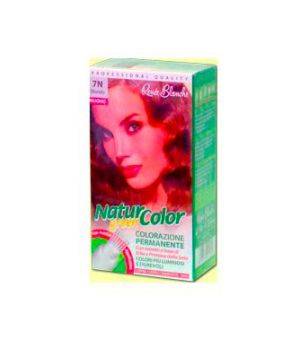 Tinta  Per Capelli Colorazione Permanente Naturale Natur Color Green7 N  Biondo