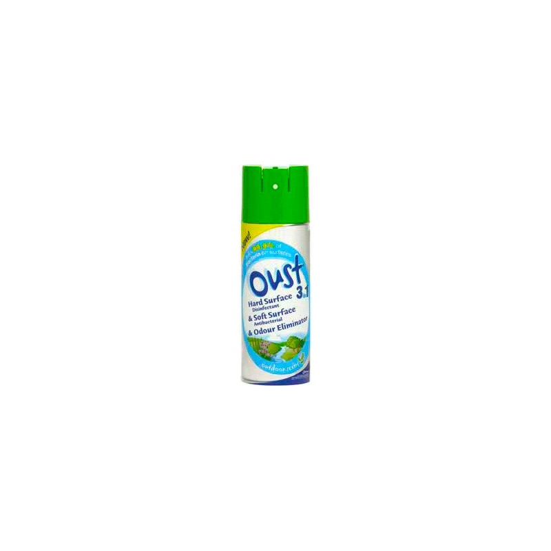 Oust Deodorante Per Ambienti In Spray 3 In 1 Superfici + Tessuti D'Arredo + Elimina  Odori 400 Ml - Idea Bellezza