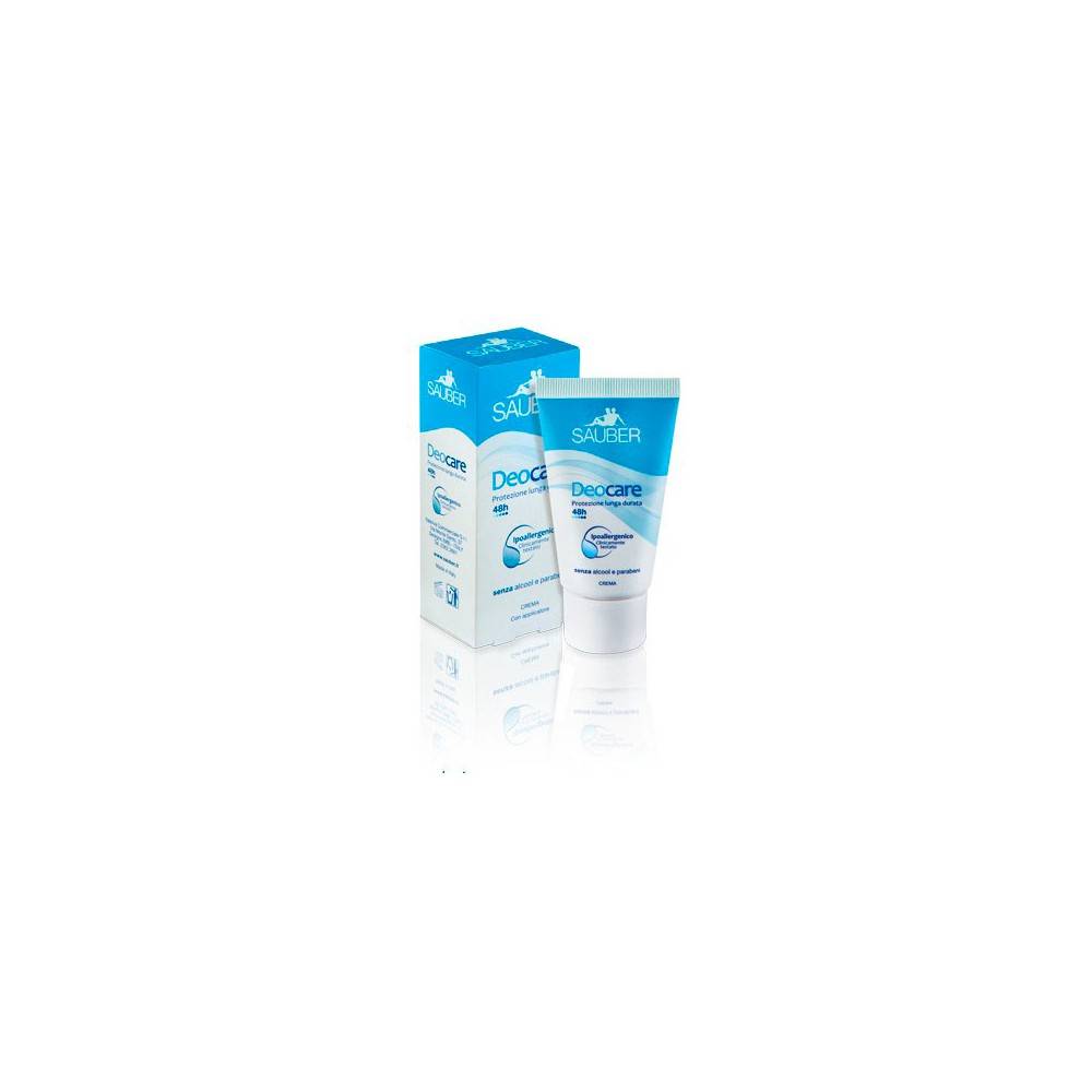 Sauber Deodorante Deocare Crema Protezione Lunga Durata 48 H. 30 Ml - Idea  Bellezza